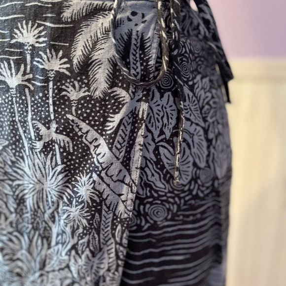 100% Linen Wrap Skirt - Picture 9 of 9